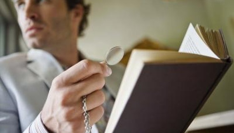As if with a magnifying glass, search for the relevant information.