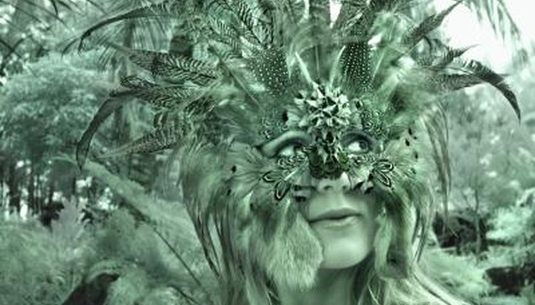 Inspire your children to get creative with mask-making.
