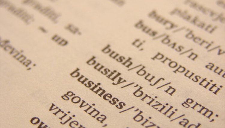 When in doubt, consult your dictionary.