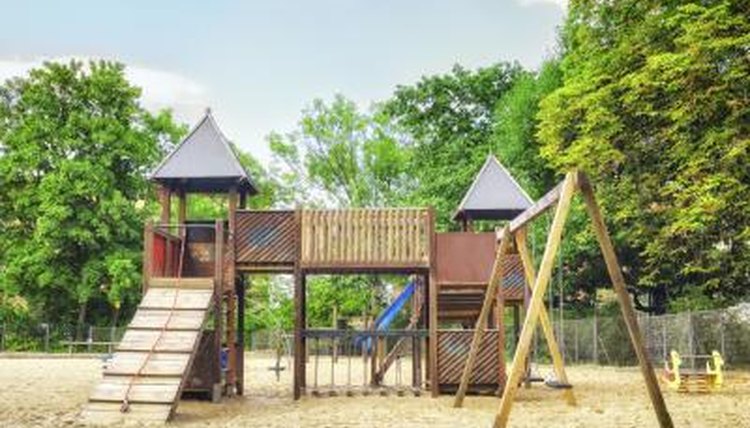 Inspect playground equipment once a month.