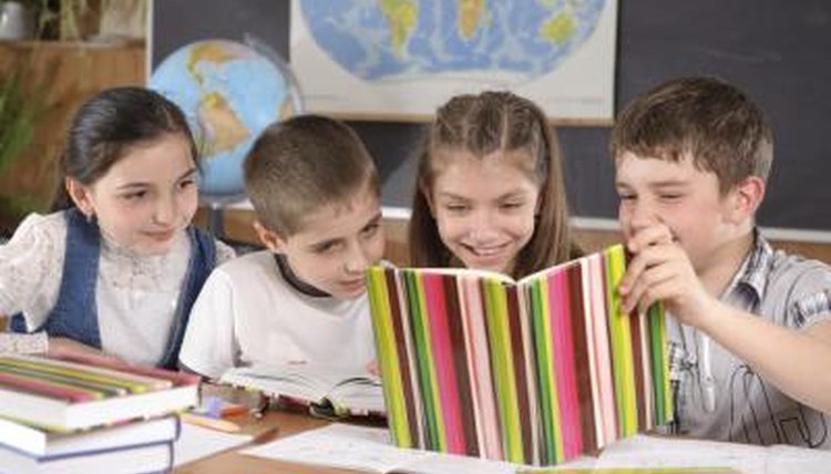 Challenge another class to a geography bee.