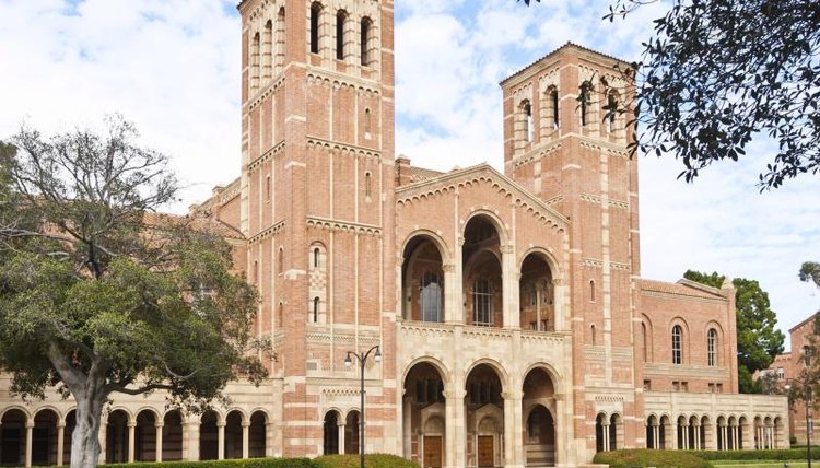 A building on the UCLA campus