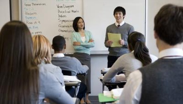 Students teaching their peers creates valuable leadership opportunities