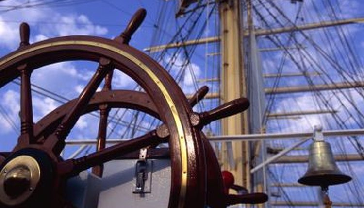 wooden trade ship