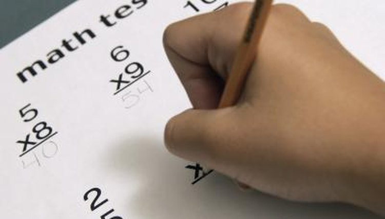 Students often pair mathematical exams with test anxiety and pressure.