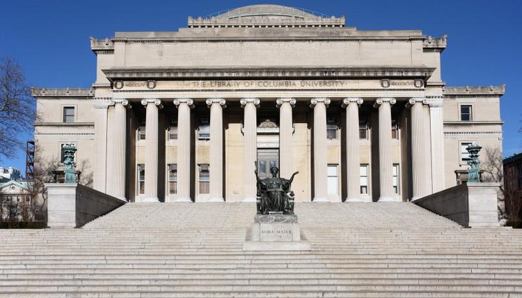 A buillding on the Columbia University campus