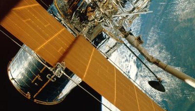 The Hubble Telescope, launched in 1990, was named after world-famous astronomer Edwin Hubble.