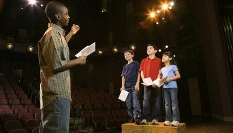 Children on stage