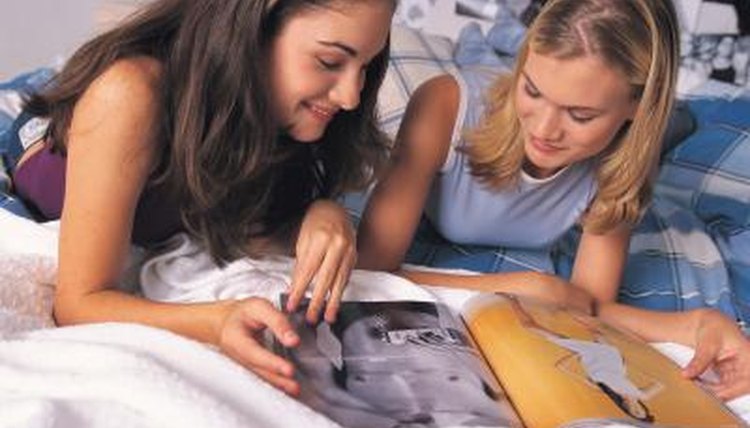 Create a surrealistic juxtaposition project by using old magazines, scissors and glue.