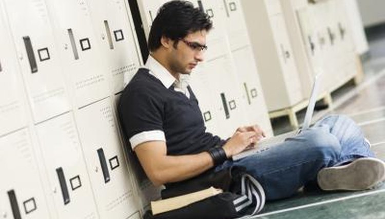Man on laptop