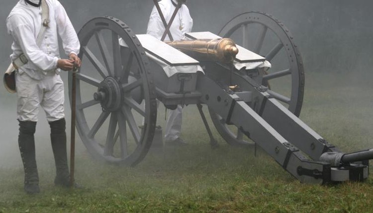 War canon from the American Revolution.