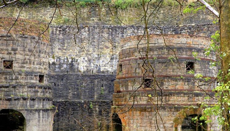 Ancient mining ruins