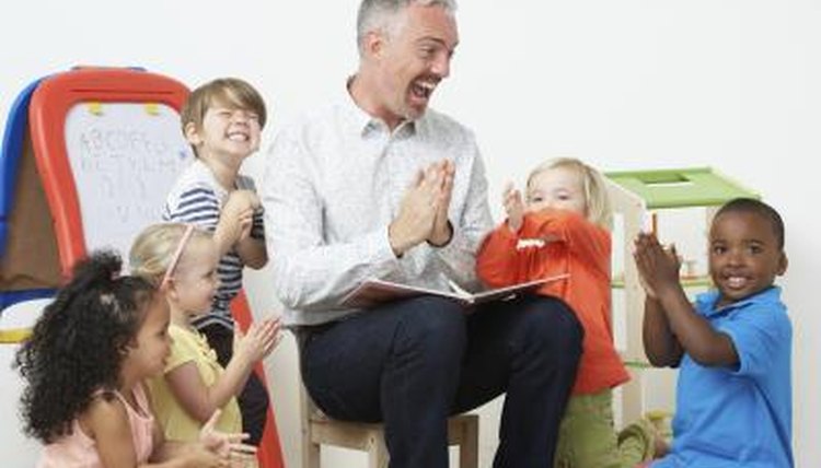 A movement game that coordinates with music in a preschool classroom.