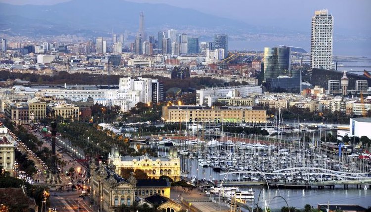 Scenic view of Barcelona, Spain, where the Institute for Advanced Architecture Catalonia is located.