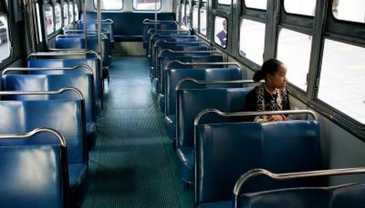 Rosa Parks on bus