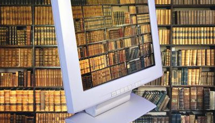 Today's libraries usually include Internet and computer access.