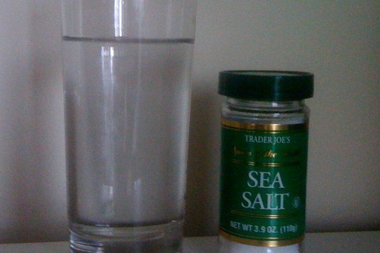 La dieta del agua salada.