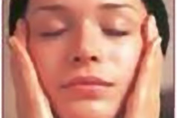 Masaje facial.