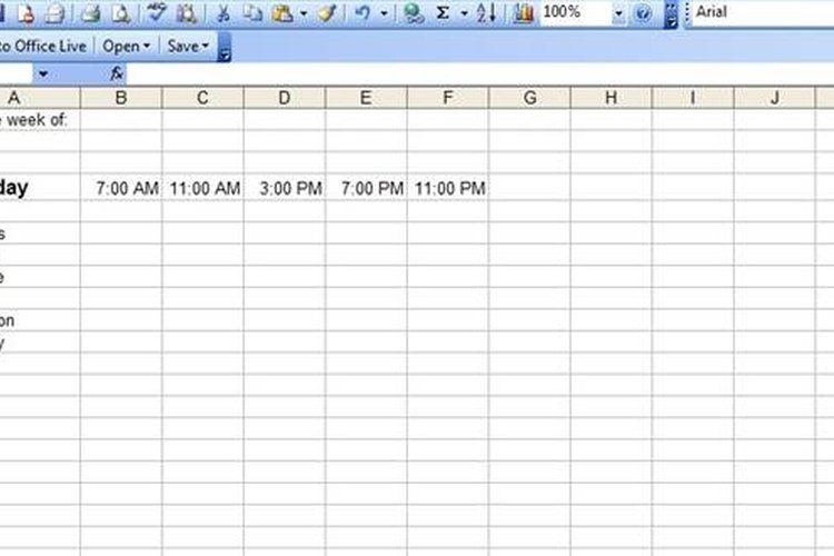 Cómo crear un programa de empleados en Excel