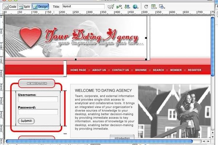 Cómo utilizar una plantilla de diseño descargada