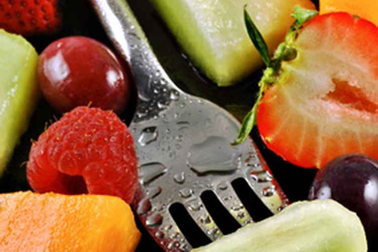 El melón rocío de miel es un ingrediente común en las ensaladas de frutas.
