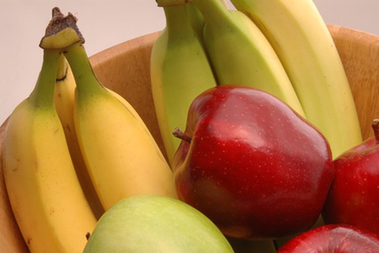 Pierde peso con manzanas y bananos, el refrigerio o postre perfecto.