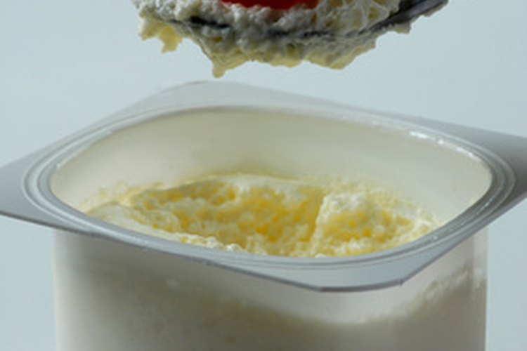El yogur es fácil de comer mientras uno está enfermo.