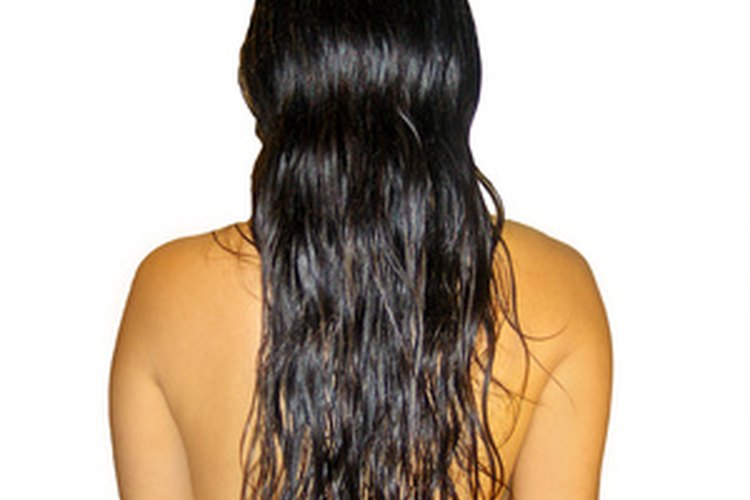 El cabello largo es un cabello sano.