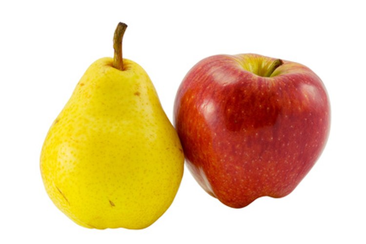 ¿Eres una manzana o una pera?