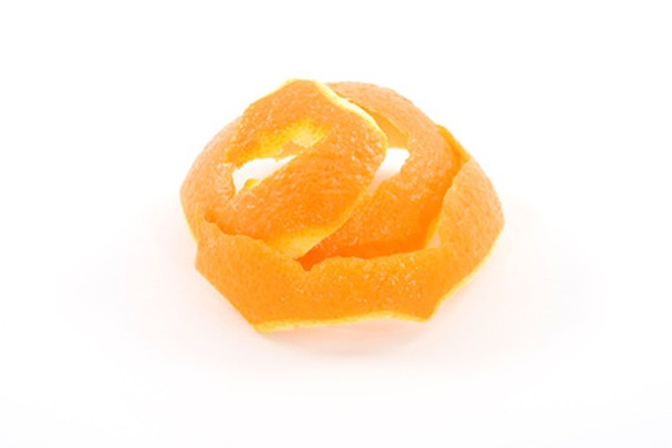 Las cáscaras de naranja fueron una vez más ampliamente utilizadas que la fruta.
