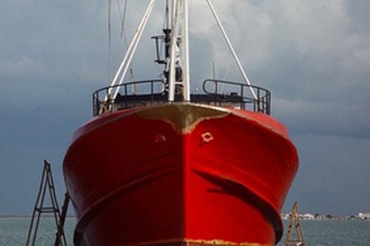 Los nombres de las distintas partes de un barco se remontan a muchos años atrás.