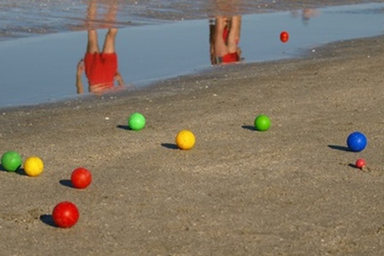 Las pelotas de Bocce están disponibles en varios pesos.