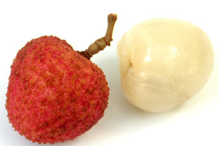 El lichi es muy rico en vitamina C.
