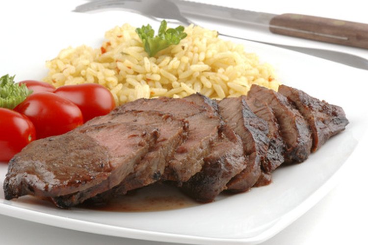 La carne roja es una buena fuente de hierro