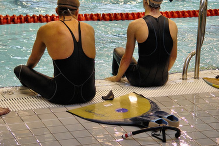 El tapering involucra menos tiempo en la piscina.