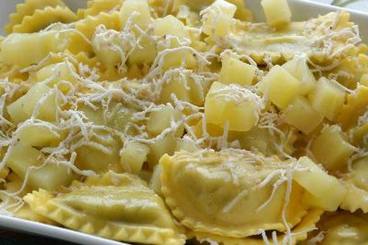 El queso ricotta se utiliza en muchos platos italianos.