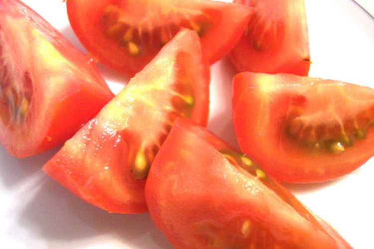 Los tomates son una fuente de licopeno.