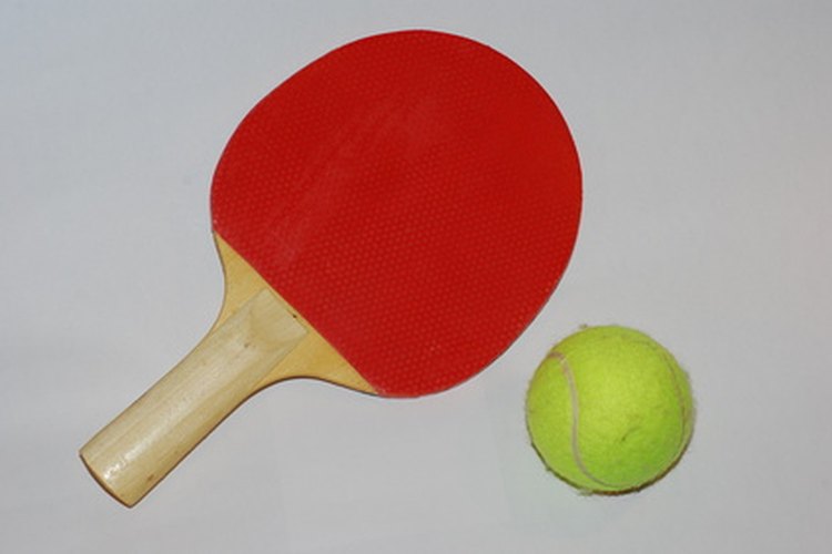 Las raquetas de tenis de mesa pueden ser personalizadas.