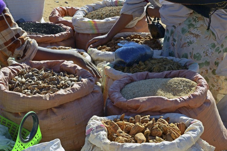 Un mercado en Etiopía.