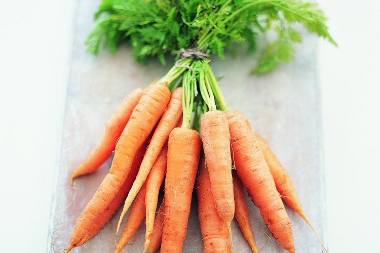Las zanahorias son una excelente fuente de vitamina A.