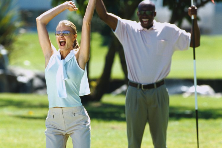 Mantén la diversión, variando el juego de golf.