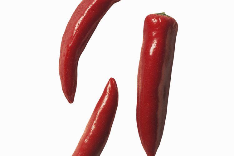 Los pimientos picantes condimentan las comidas y alivian dolores musculares.