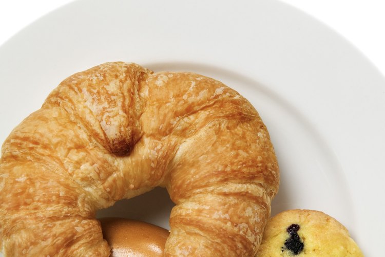 Los bagels tienen menos grasa que los croissants y las magdalenas.