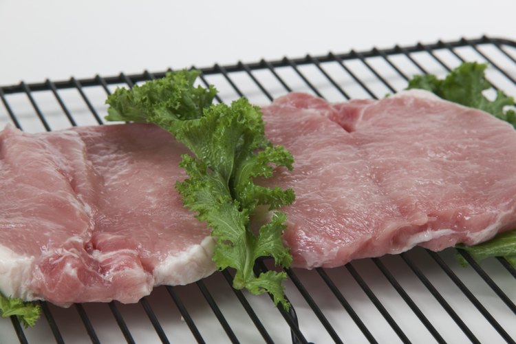 Las chuletas mariposa son gruesas, jugosas y no tienen huesos.