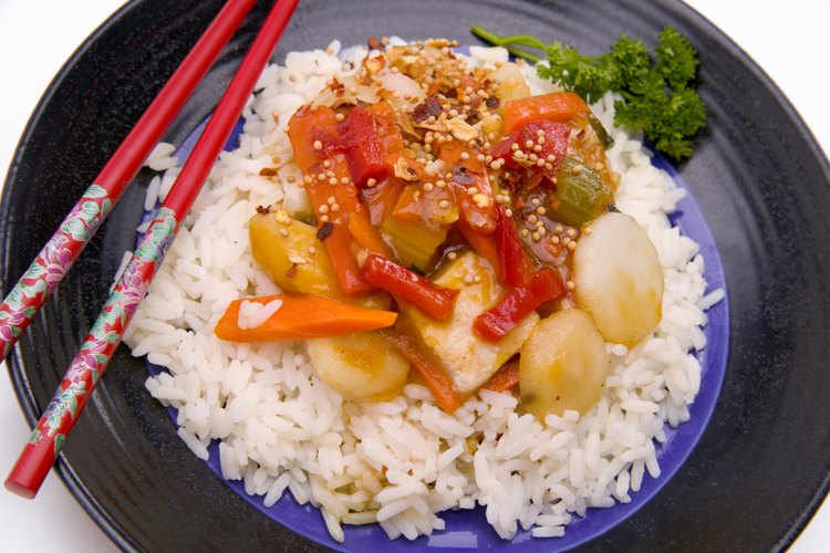 Una mezcla china frita.