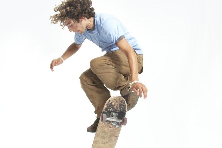 Tu espalda puede registrar los efectos del skateboarding.