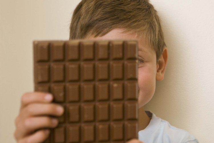 El chocolate es un alimento con cafeína a menudo relacionado con la liberación de endorfinas.