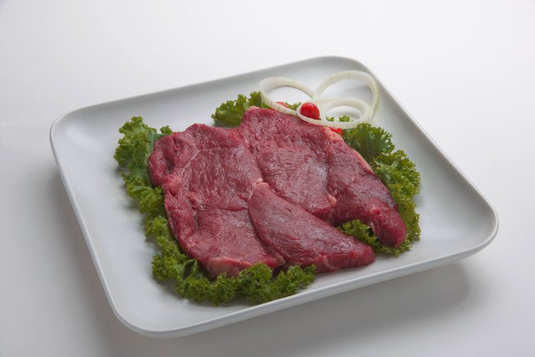 Los cortes duros de carne como este filete son ideales para cocinarse lentamente.