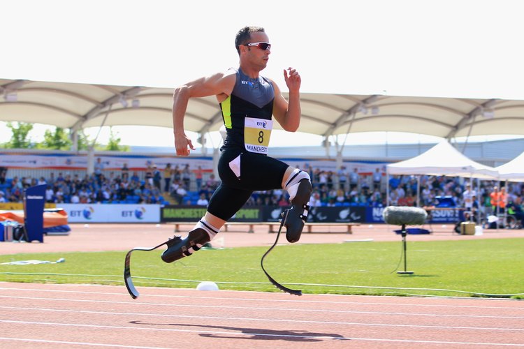 El sudafricano Oscar Pistorius, o