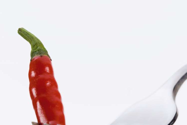 La capsaicina hace que sudes.